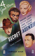 Secret Agent 1936 03  film star poster A4 Photo Print