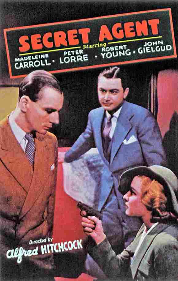 Secret Agent 1936 04  film star poster A4 Photo Print