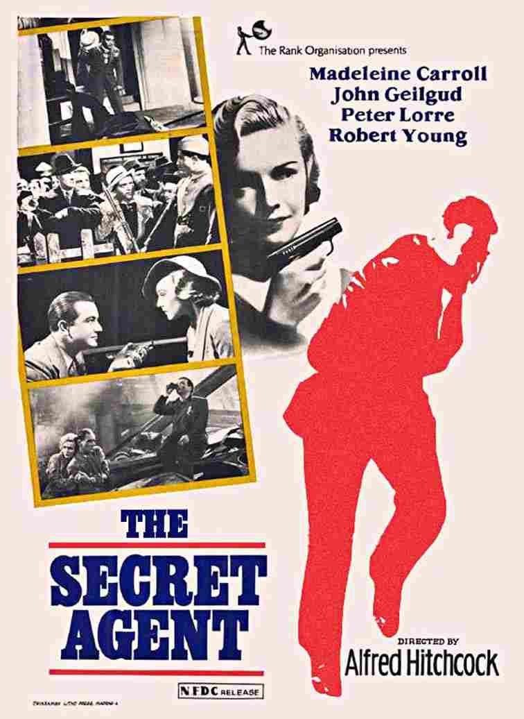Secret Agent 1936 05  film star poster A4 Photo Print