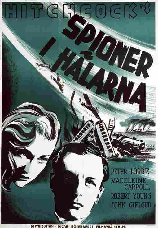 Secret Agent 1936 08  film star poster A4 Photo Print