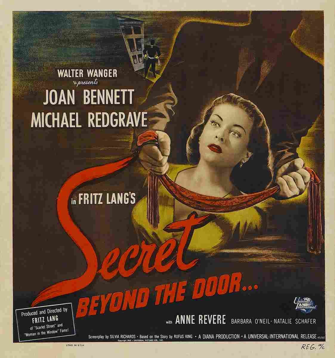Secret Beyond the Door 02  film star poster A4 Photo Print
