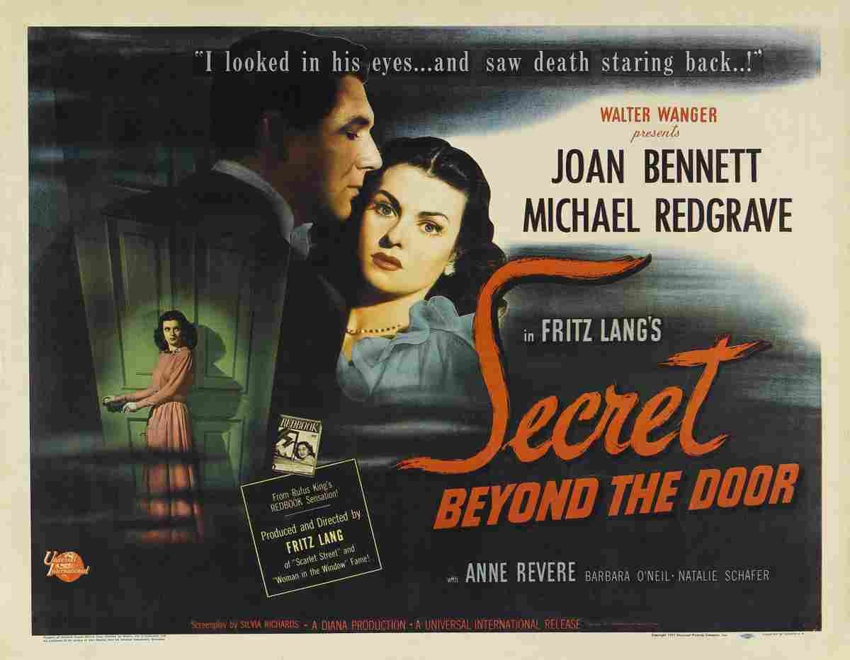 Secret Beyond the Door 03  film star poster A4 Photo Print