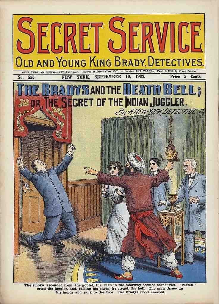 Secret Service 2 Magic Magician Vintage A4 Photo Print