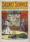 Secret Service Magic Magician Vintage A4 Photo Print