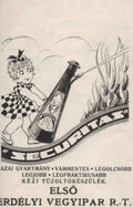Securitas Flames Hand Vintage Retro Advert Poster A4 Photo Print