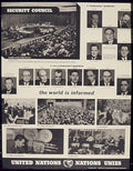 Security Council Un Vintage Retro Advert Poster A4 Photo Print