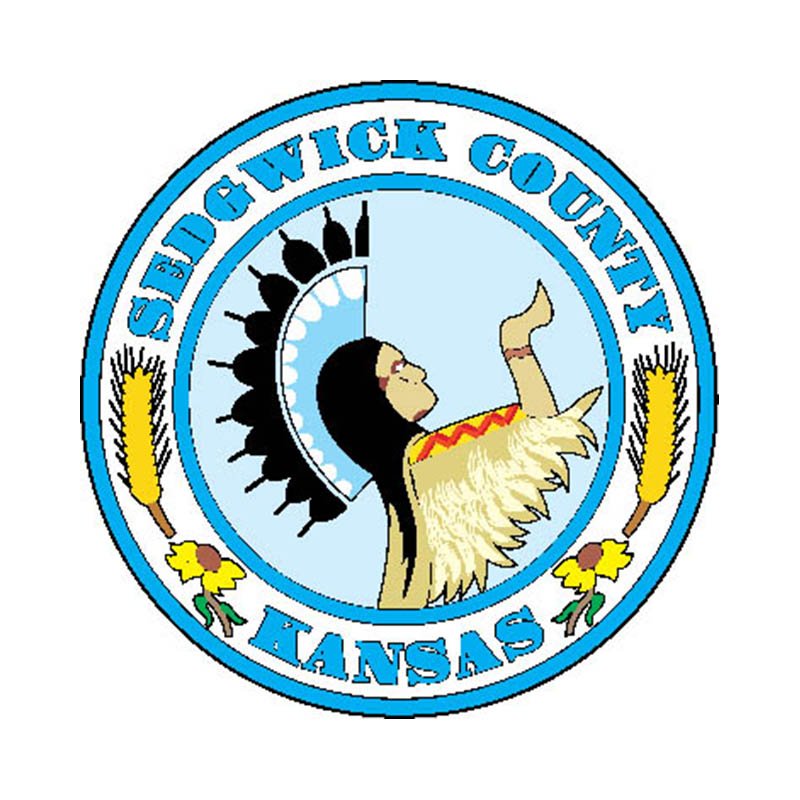 Sedgwick County Seal N6716 A4 Photo Print