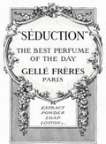 Seduction Perfume Roses Vintage Retro Advert Poster A4 Photo Print