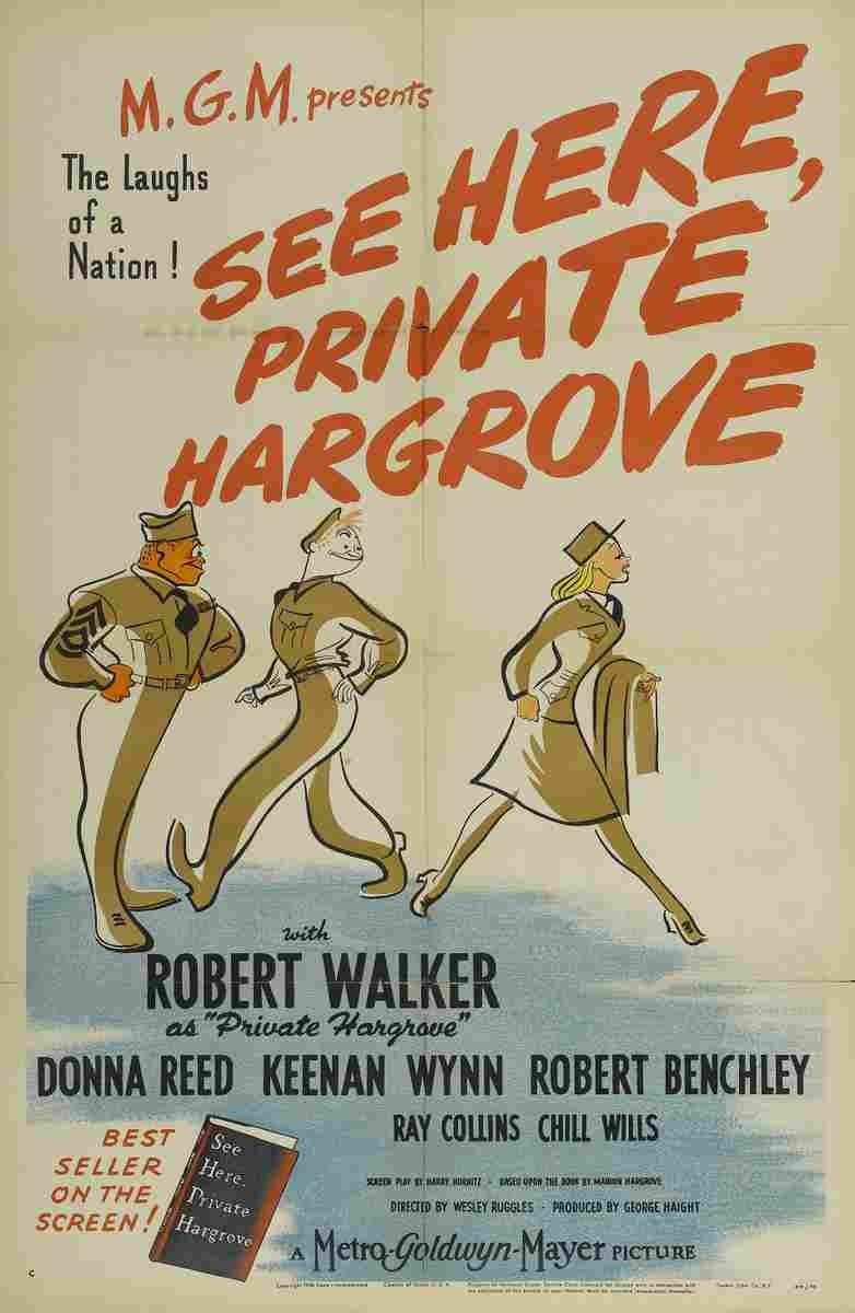 See Here Private Hargrove 01  film star poster A4 Photo Print