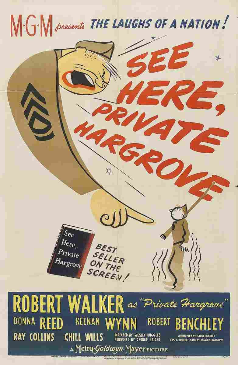 See Here Private Hargrove 03  film star poster A4 Photo Print