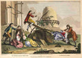 See Saw 1764 Cartoon Joke 001 Vintage A4 Photo Print