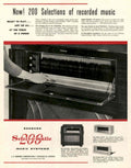 Seeburg Selectomatic 200 1950s Vintage Retro Advert Poster