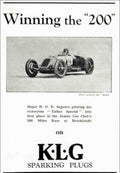 Segrave Talbot Special Vintage Retro Advert Poster A4 Photo Print