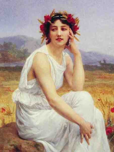 Seignac Guillaume The Muse 5 A4 Photo Print