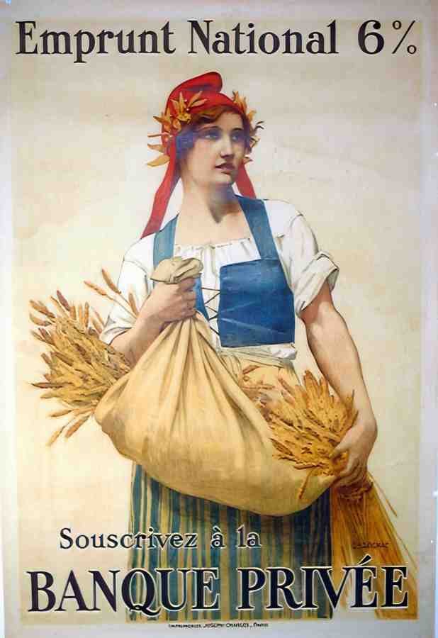 SeignacBankPrivee Vintage Advert A4 Photo Print