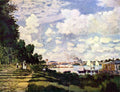 Seine Basin Near Argenteuil Monet A4 Photo Print