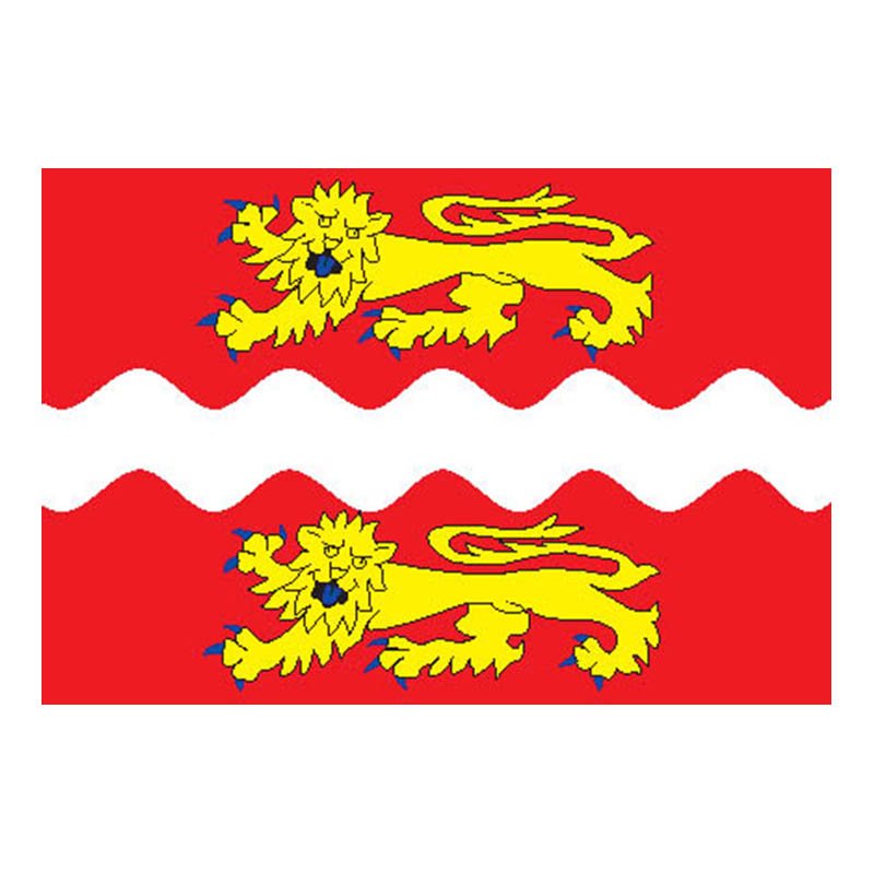Seinemaritime Dep Flag N2983 A4 Photo Print