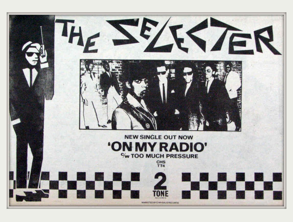 Selecter My Radio Vintage Retro Advert Poster A4 Photo Print
