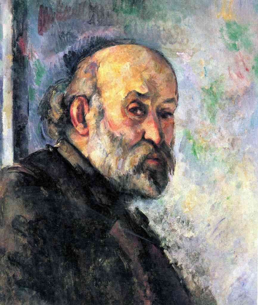 Self Portrait 4 Cezanne A4 Photo Print