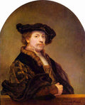 Self Portrait 5 Rembrandt A4 Photo Print