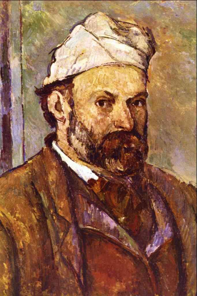 Self Portrait Cezanne Impressionism A4 Photo Print