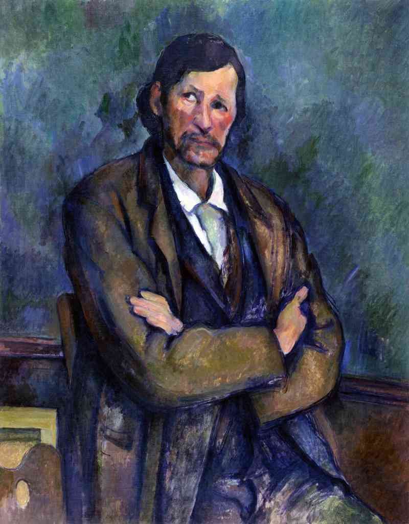 Self Portrait Cezanne A4 Photo Print
