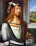 Self Portrait Durer A4 Photo Print