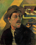 Self Portrait Gauguin A4 Photo Print