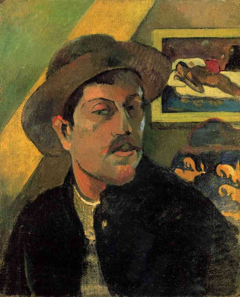 Self Portrait Gauguin A4 Photo Print