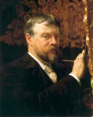 Self Portrait Lawrence Alma Tadema A4 Photo Print