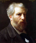 Self Portrait Presented To M Sage Bouguereau A4 Photo Print