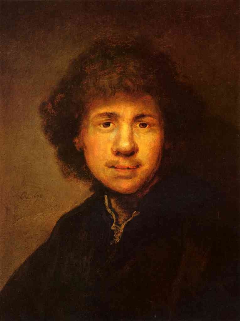 Self Portrait Rembrandt A4 Photo Print