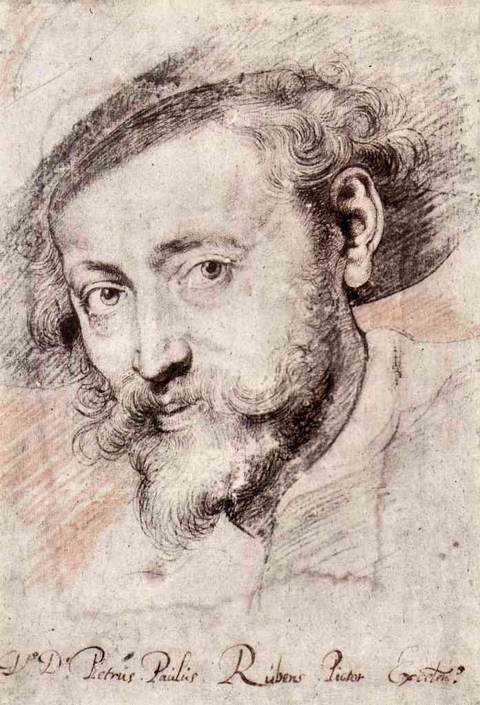Self Portrait Rubens A4 Photo Print