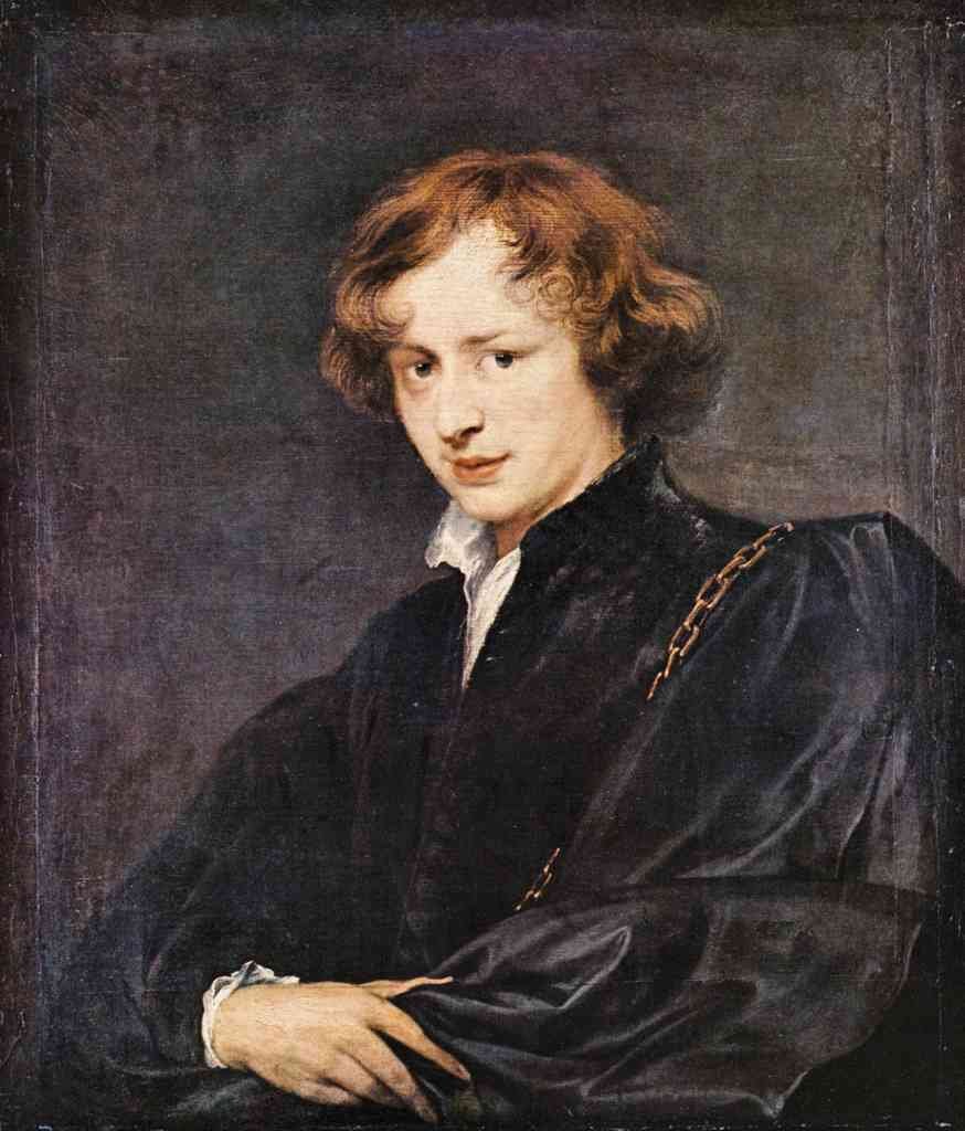 Self Portrait Van Dyck A4 Photo Print