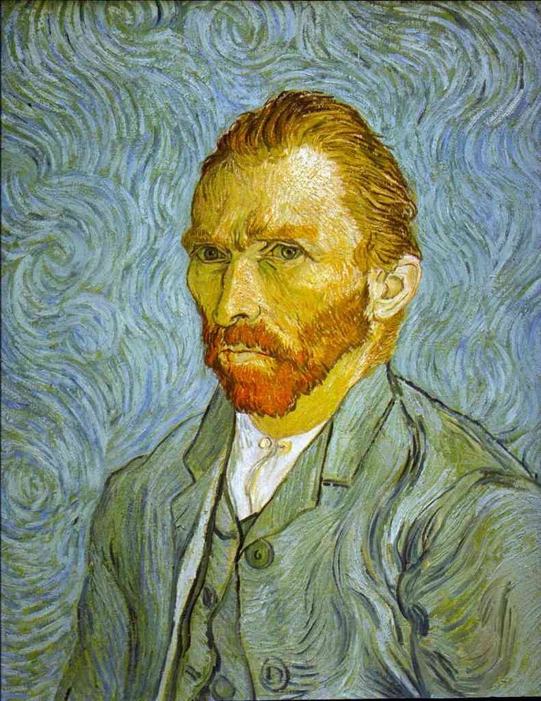 Self Portrait Van Gogh A4 Photo Print