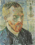 Self Portrait With Japanese Prints Paris 1887 A4 Photo Print