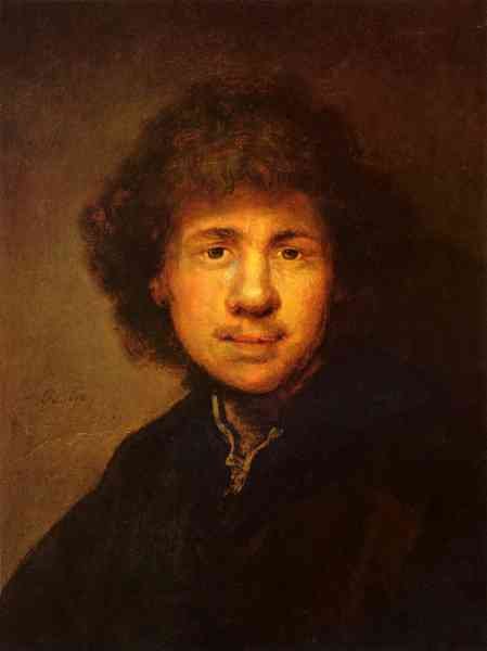 Self Portrait by Rembrandt A4 Photo Print