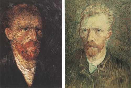 Self Portraits Paris 1887 1888 A4 Photo Print
