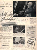 Self Starter Breakfast 1 Vintage Retro Advert Ads A4 Photo Print
