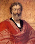 Self portrait Lord Frederick Leighton  A4 Photo Print
