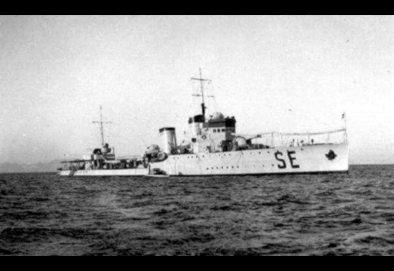 Sella Destroyer Warship Kingdom Of Italy A4 Photo Print