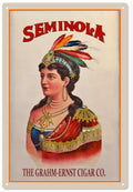 Seminole Grahm Ernst Vintage Retro Advert Ads A4 Photo Print