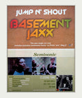 Semisonic Basement Jaxx Vintage Retro Advert Poster A4 Photo Print