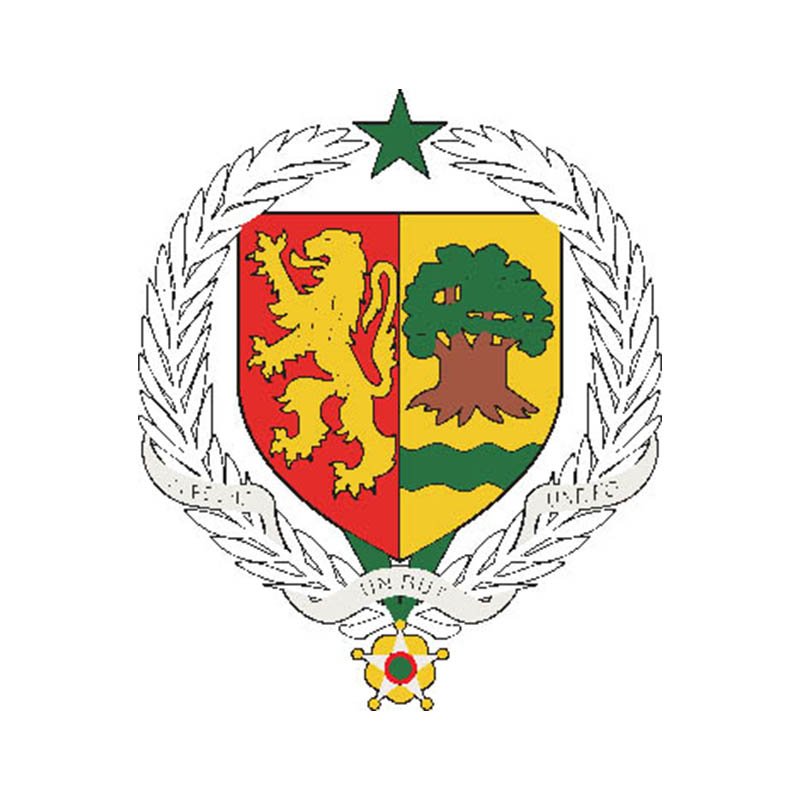 Senegal Coat Of Arms N6371 A4 Photo Print