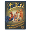 Seniors Vintage Advert A4 Photo Print