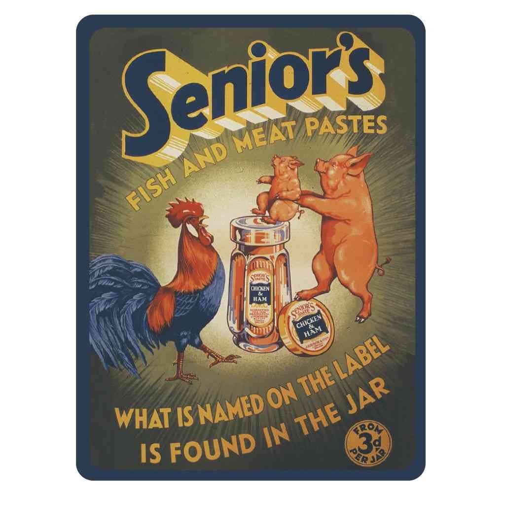 Seniors advert A4 Photo Print