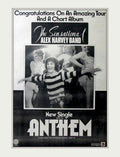 Sensations Alex Harvey Vintage Retro Advert Poster A4 Photo Print