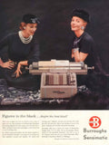 Sensimatic Accounting Machine 1 1950s Vintage Retro Advert Poster