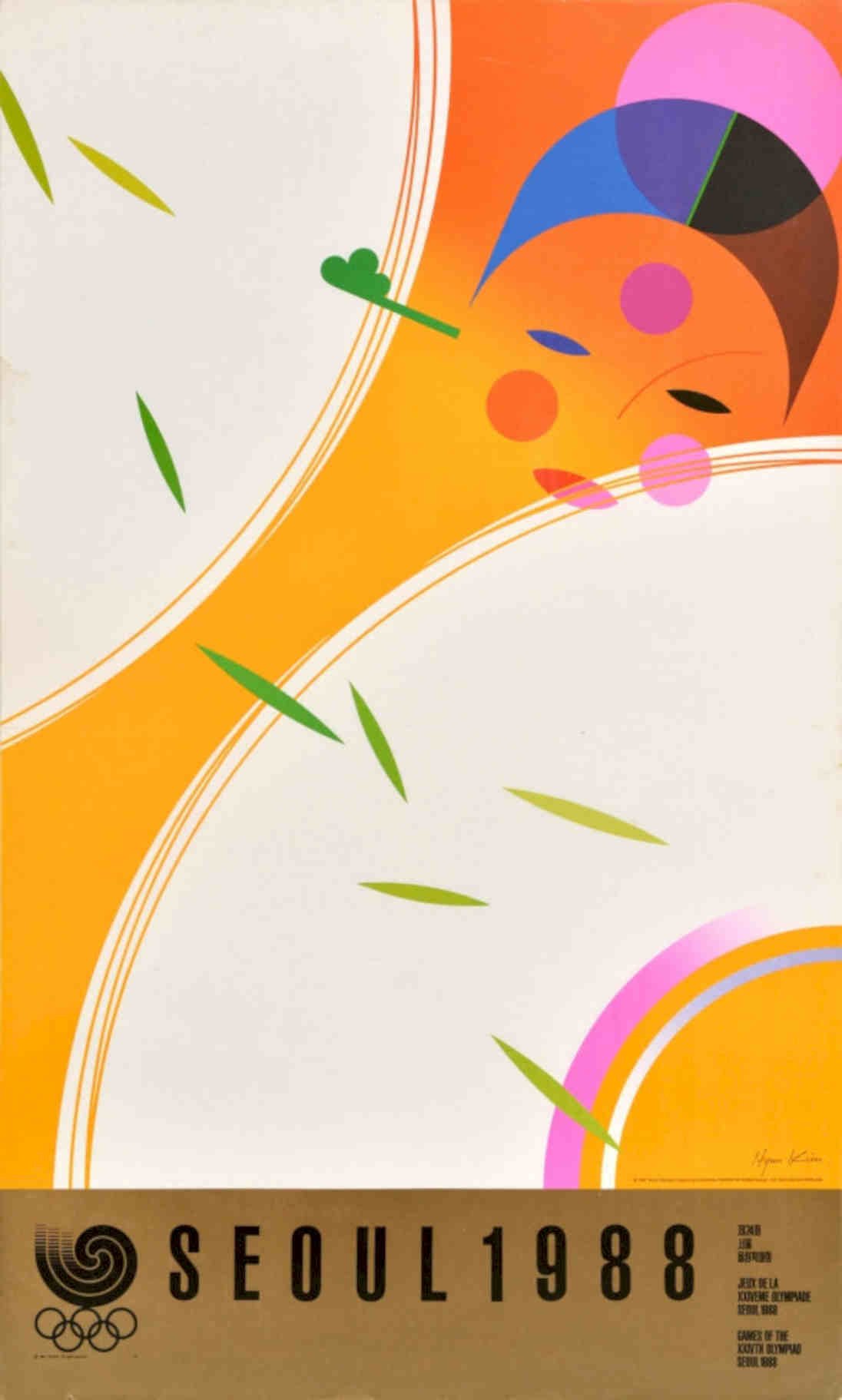 Seoul 1988 Olympics Vintage Retro Advert Poster A4 Photo Print