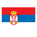Serbia Flag N1373 A4 Photo Print